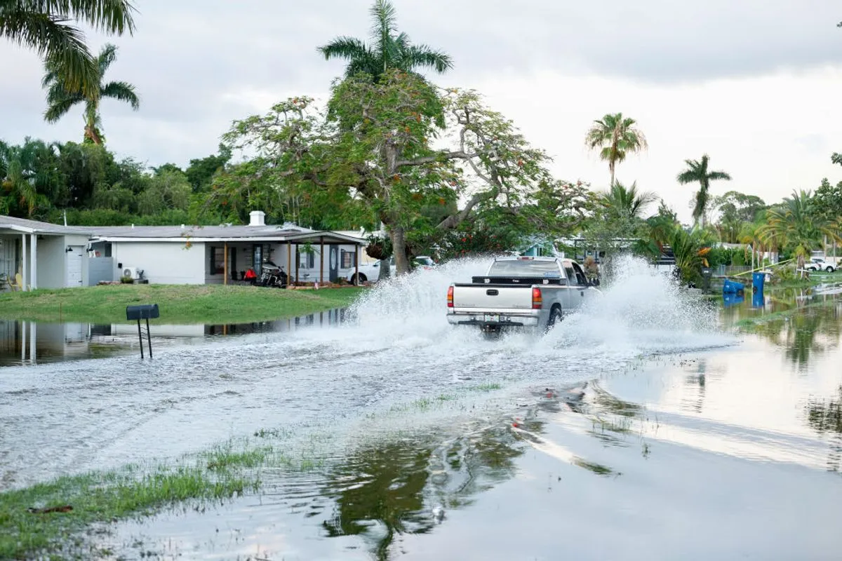 Florida soaked with epic rainstorms: Yep, it's climate change