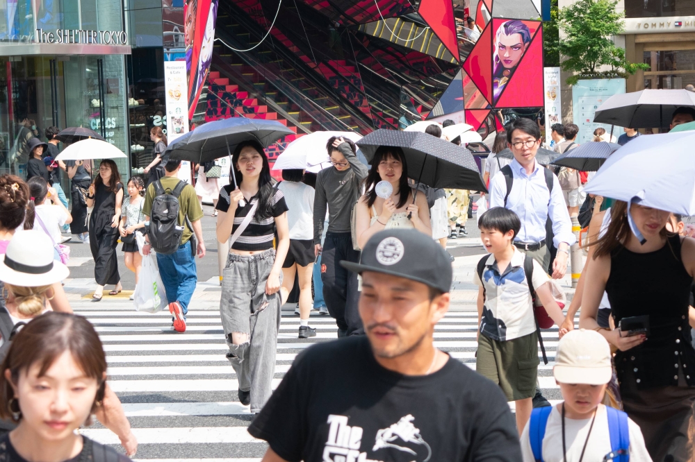 Japan experienced its hottest July on record