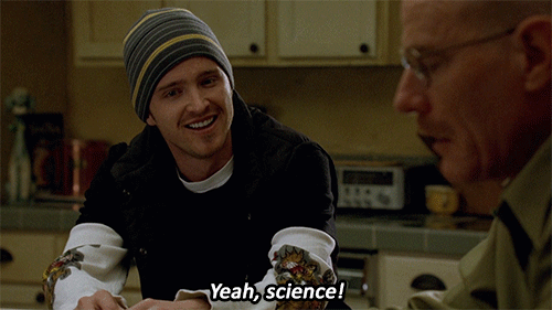 Jesse Pinkman saying “Yeah, Science!”