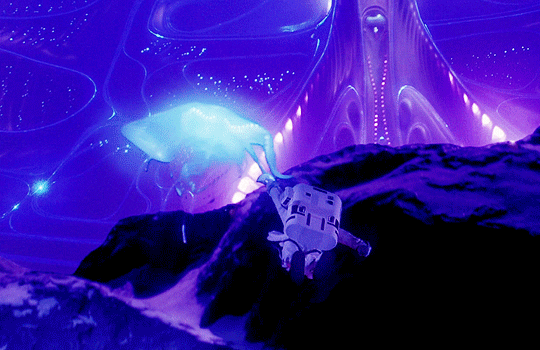"Alien and Ship from "The Abyss"