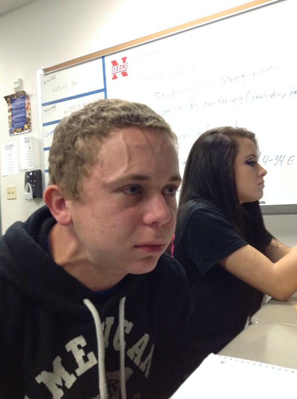 Trying to Hold a Fart Next to a Cute Girl in Class meme