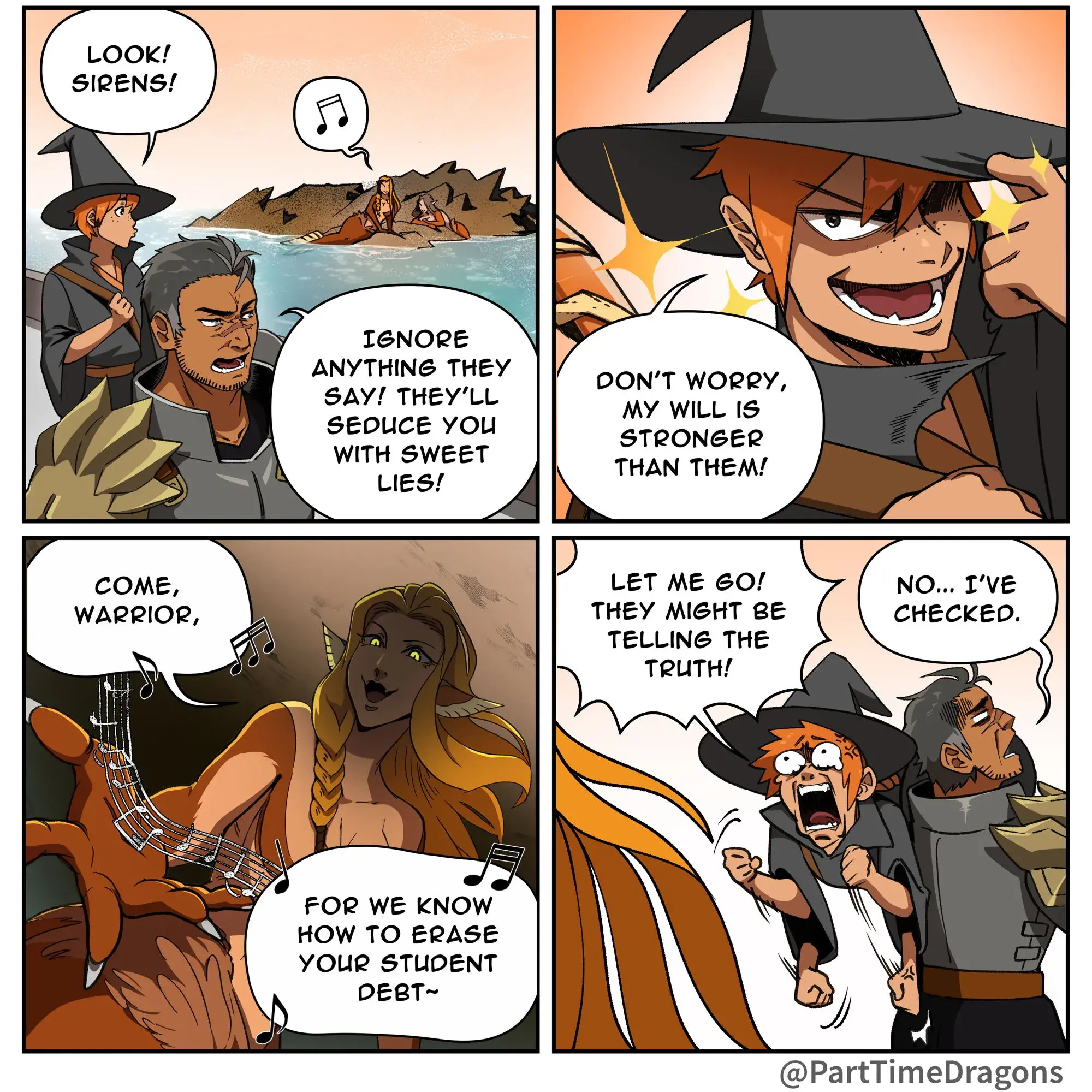 Can you resist the deadly song? [Part Time Dragons]