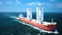 Wind-powered cargo ship sets sail in a move to make shipping greener | CNN