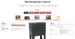 The Worm Farm Game - Can You Maintain a Worm Farm?