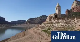 ‘It makes me so sad’: church reemerges from reservoir as Spain faces droughts