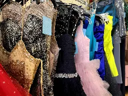 At prom, fast fashion slows down