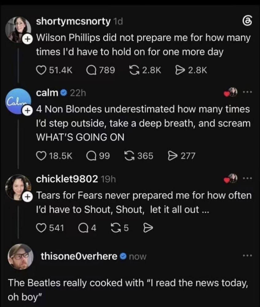 A musical dystopia