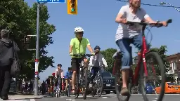 Cyclists rally, calling for safer streets in Scarborough