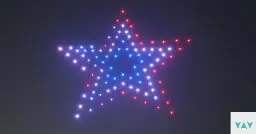 These cities are having drone shows instead of fireworks displays for Fourth of July celebrations